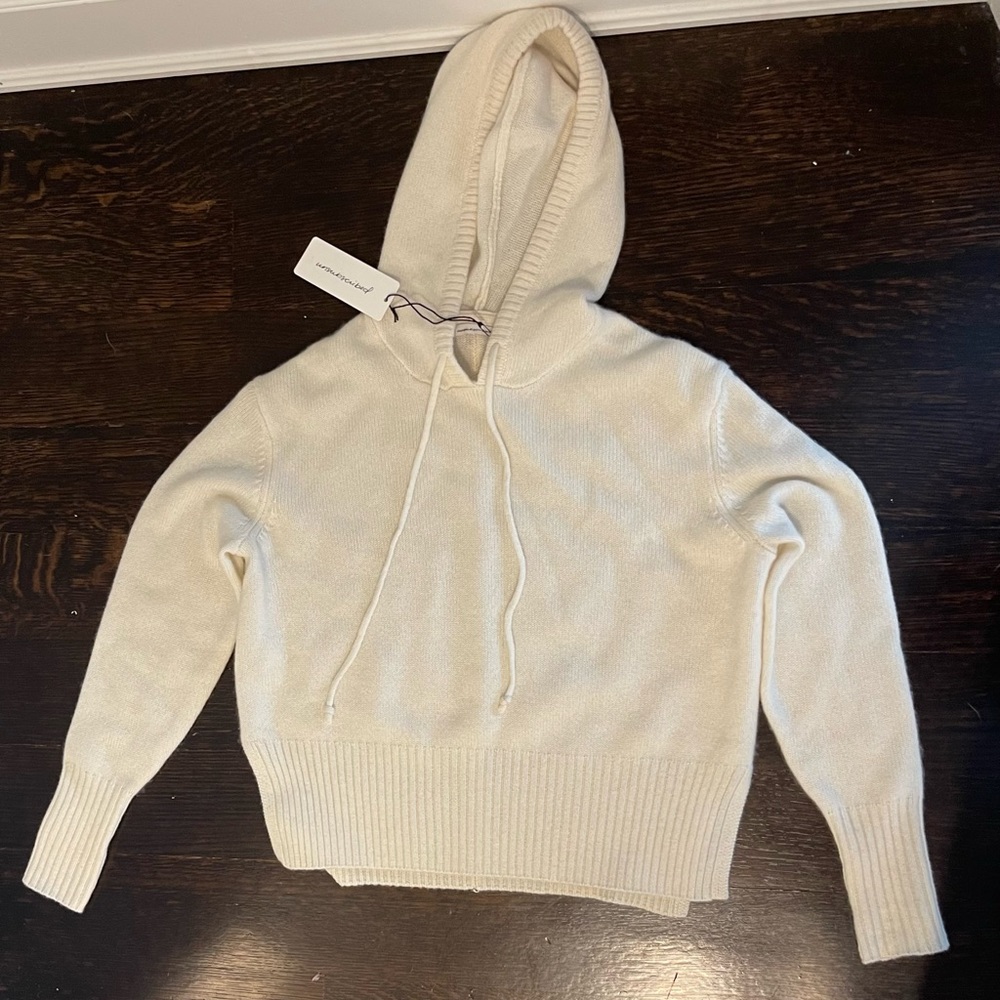 Unsubscribed 100% cashmere hoodie.